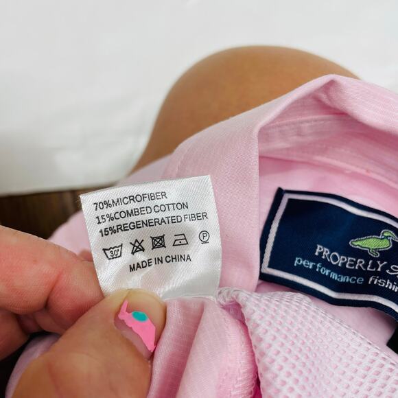 NWT Properly Tied 12M Baby Performance Fishing Shortalls in Light Pink - Picture 6 of 6